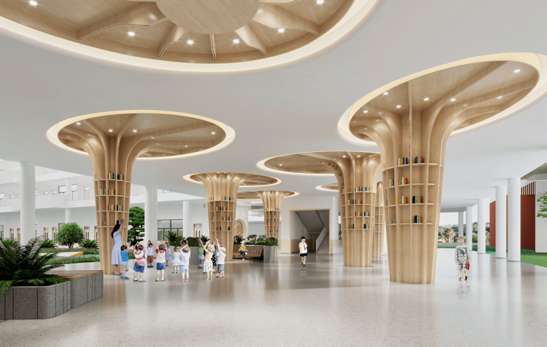 伯鸿学校,效果图曝光!_桐乡市_校园_陆费逵