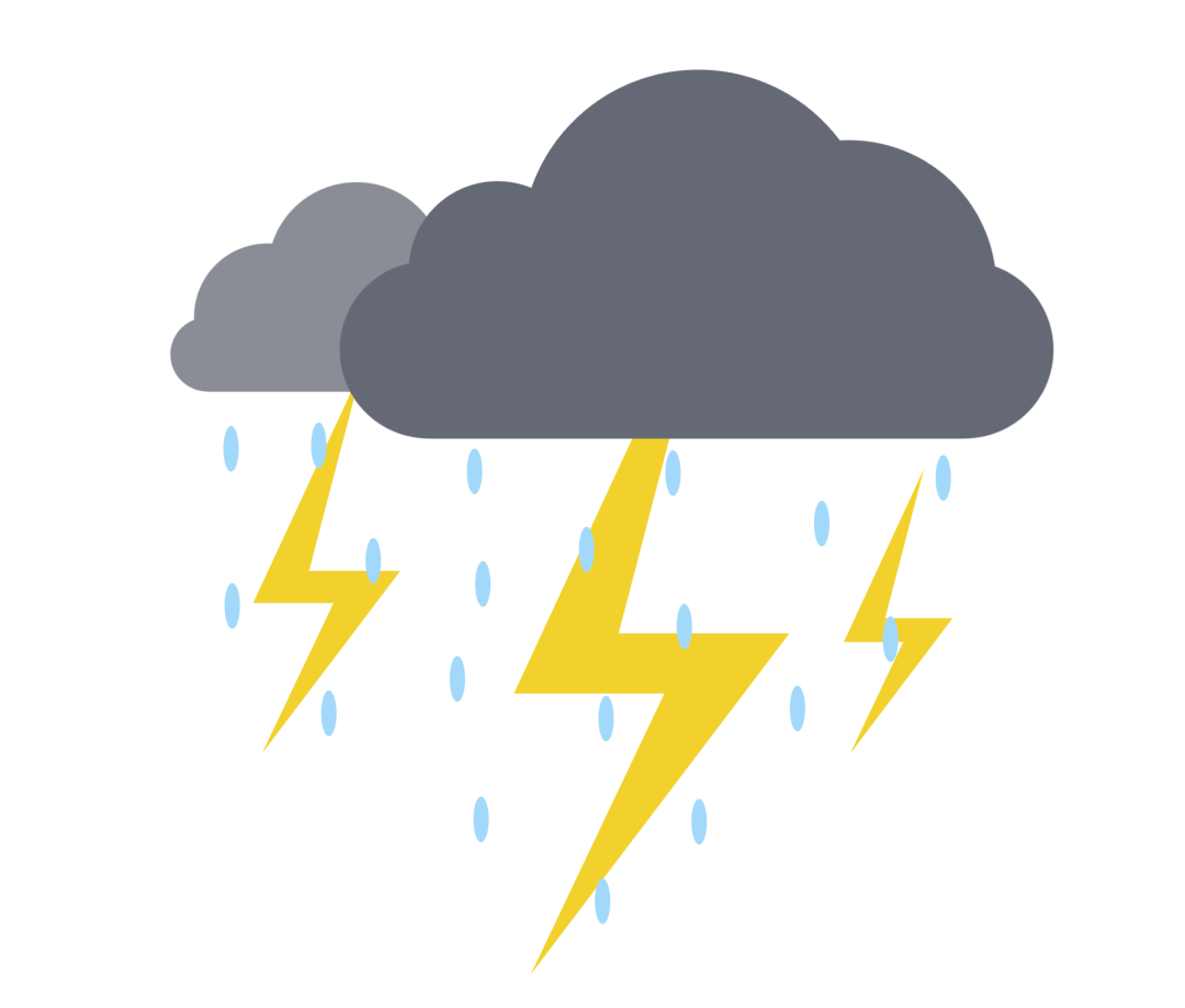 明天和后天阴有阵雨或雷雨,其中后天有雷雨地区局部可伴有短时暴雨和7