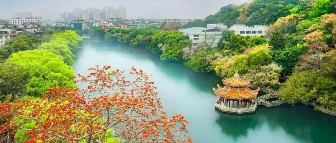 踏春赏茶二天游第二天行程:潮州百师园创意馆→潮州西湖→涵碧楼→许