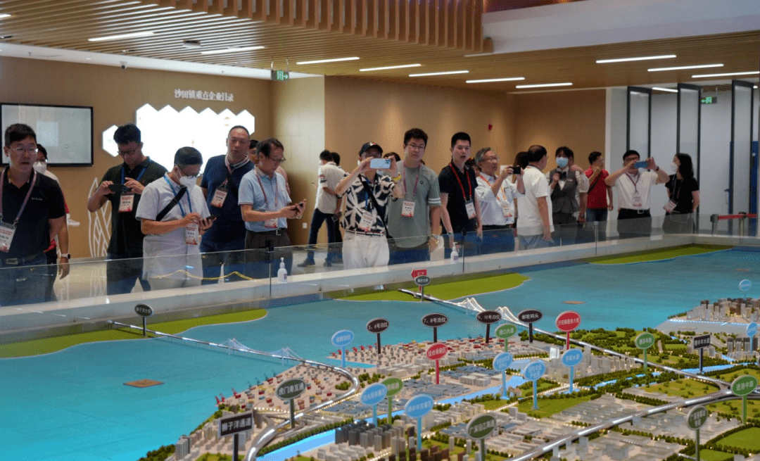 香港沙田社区领袖交流团到东莞沙田考察参观，促进两地结对共建_合作_发展_文化
