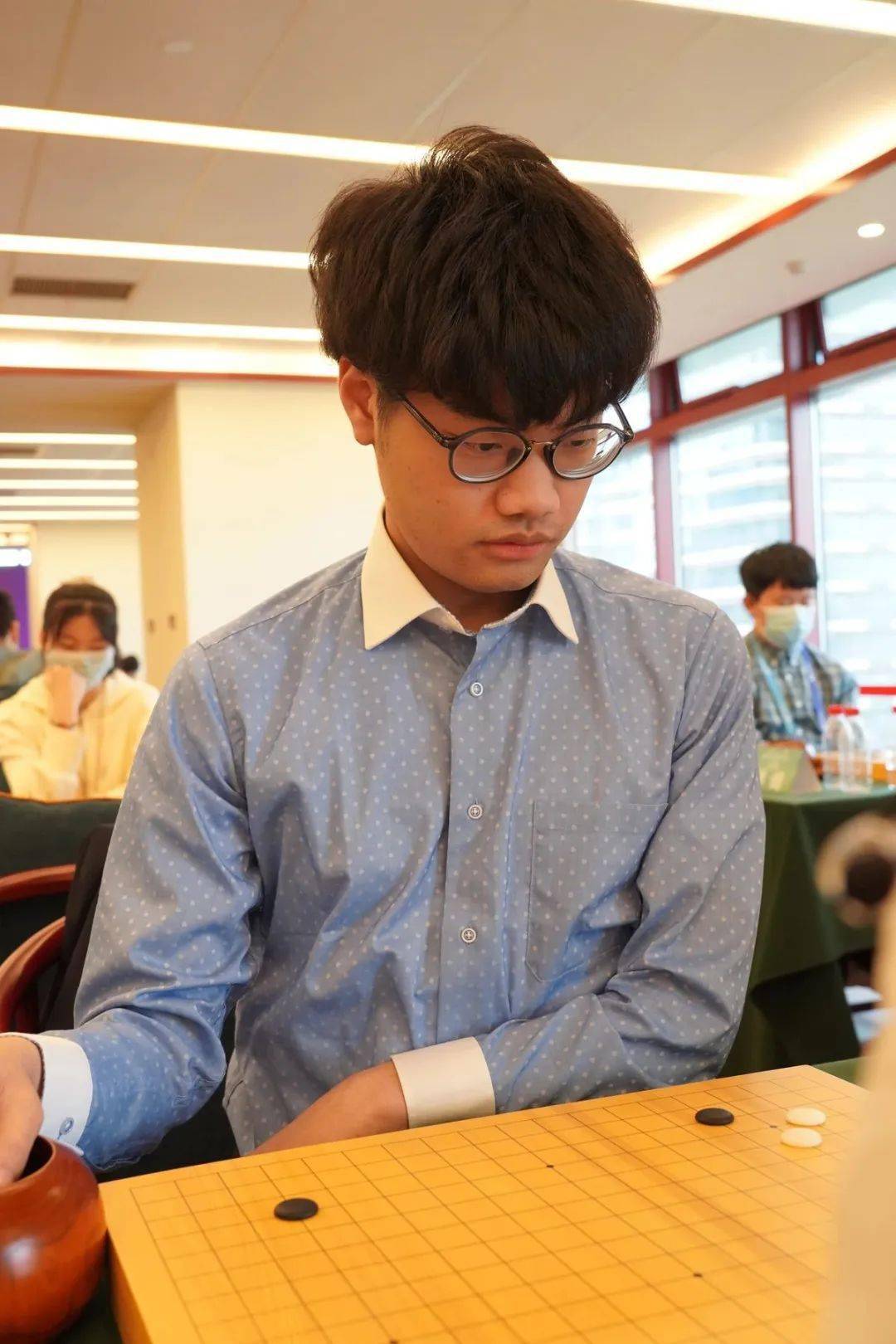 初段第三台 卢奕铨 五段 胜 石豫来 三段第二台 林立祥 九段 负 王硕