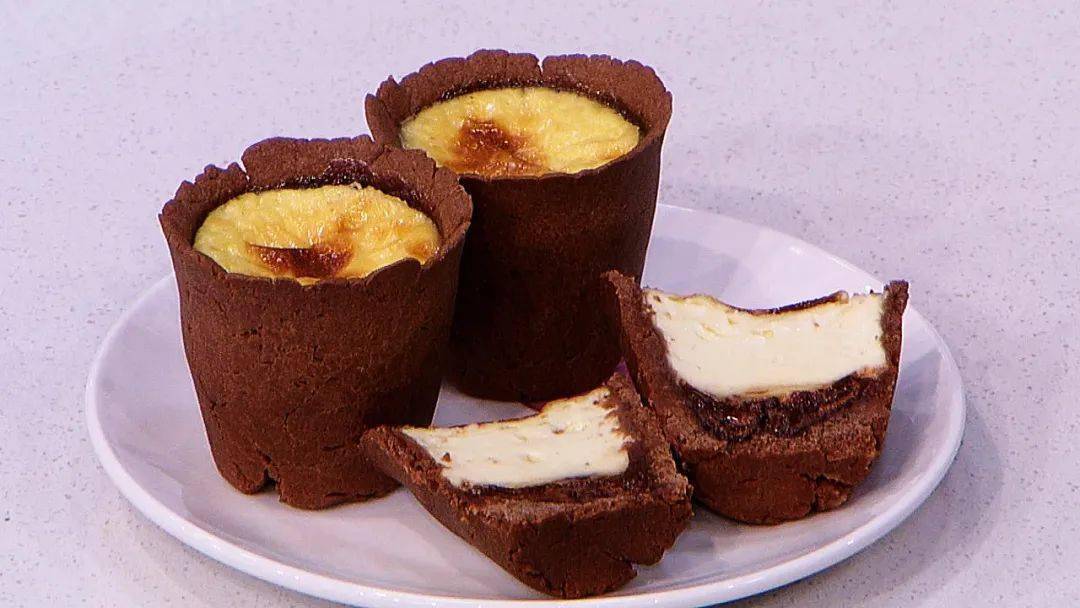 高个子美味,巧克力流心盘挞!_内里_白砂糖_蛋挞
