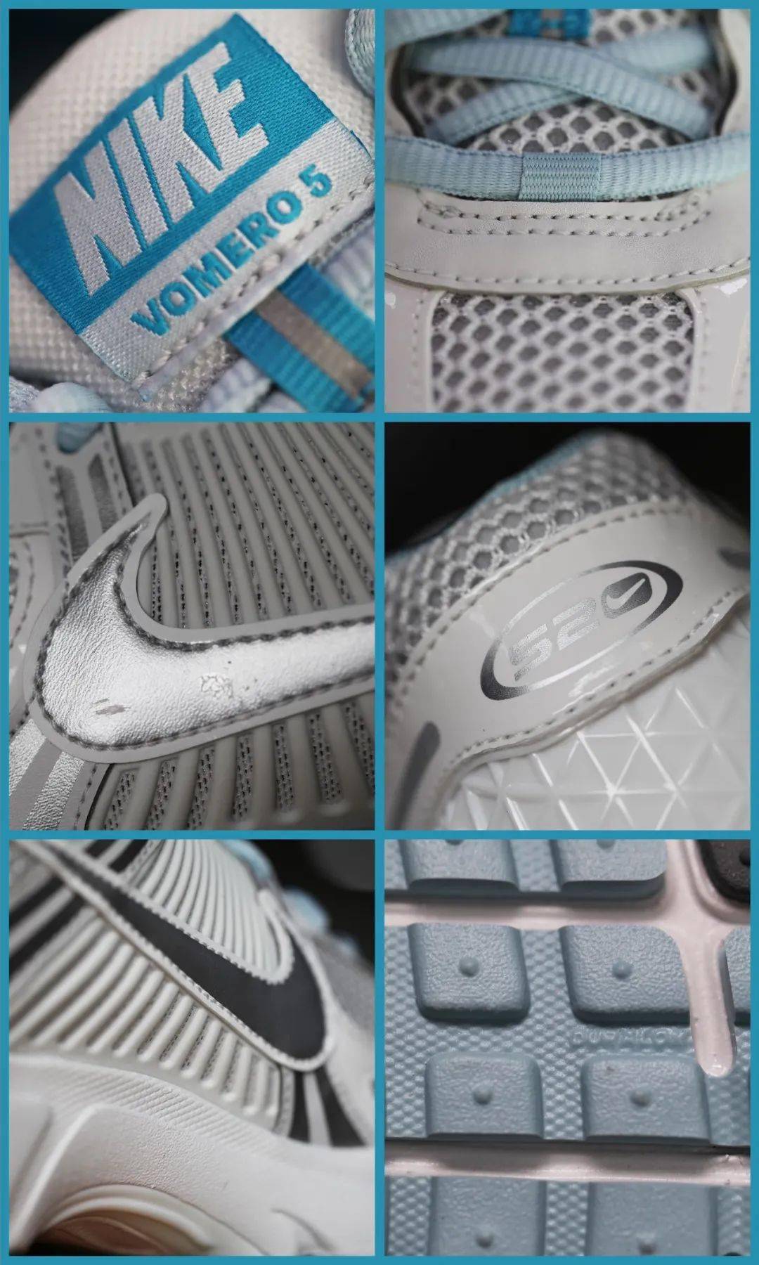 「 nike zoom vomero 5 "silver and light blue"|xh55限量发售」