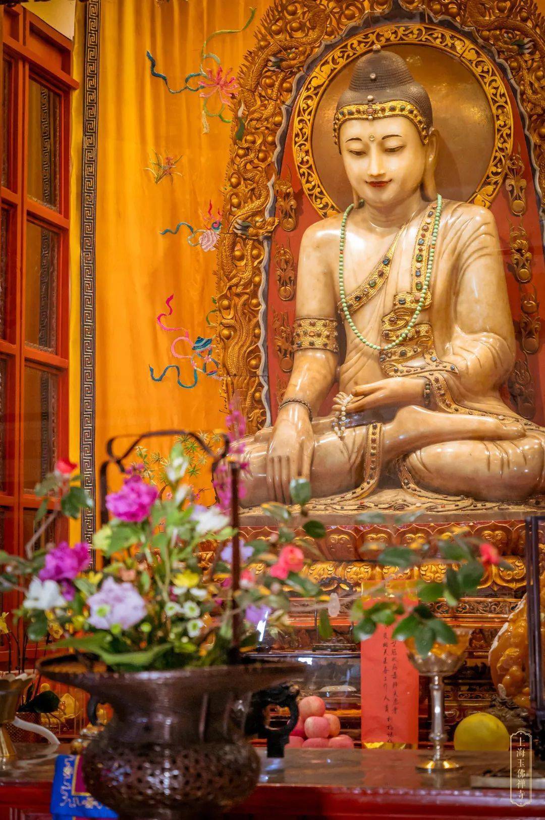 来寺必去的玉佛殿里,这几处也值得你细细品味!_楹联_上联_下联