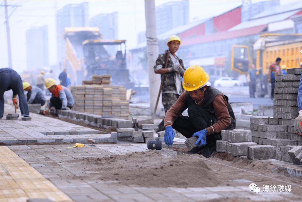 太原清徐县:凤仪街西延预计6月底全线通车_道路_施工_沥青