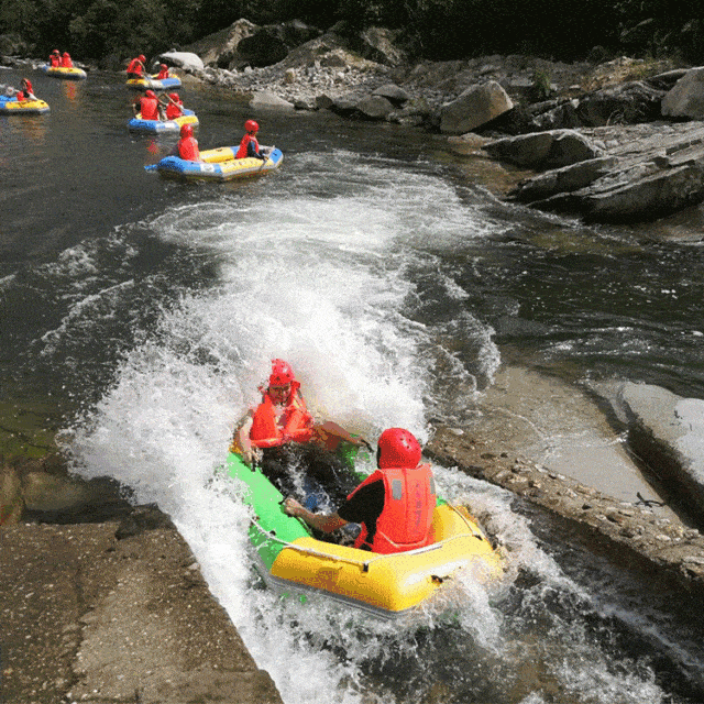 宝纛河岳西大峡谷漂流6月3日开漂啦!