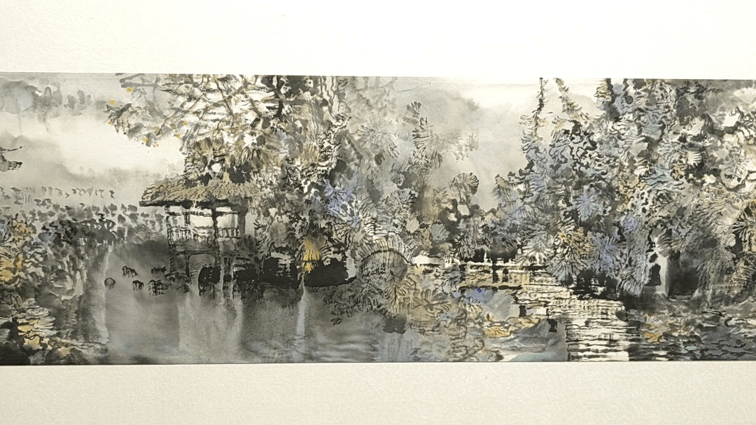 "溯乡忆景"刘浪涛中国画作品展开展 将持续到6月16日_四川省_山水画