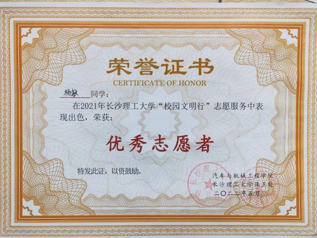 4.2023年03 月 长沙理工大学 优秀毕业生3.