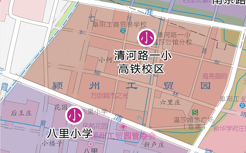 学区划分不合理?阜阳家长们有话说!_西至_东至_南至