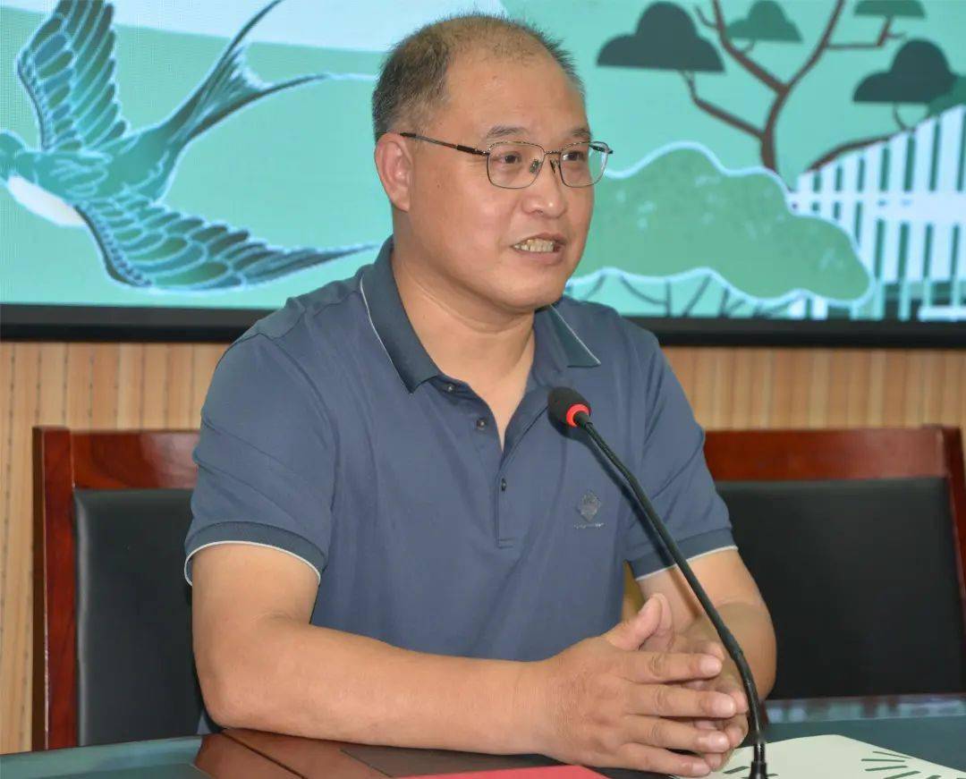 阳城一中党总支书记,校长张吉兵同志参加