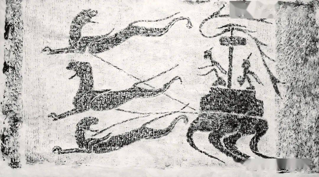【书画世界】汉代画像石中"祈雨"图像溯源_雷公_风伯_中国