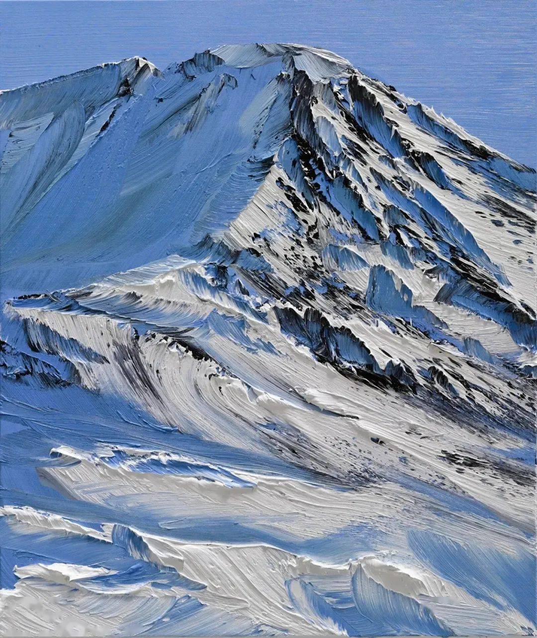 瑞士画家conrad jon godly笔下的阿尔卑斯山_最好的_自然_艺术