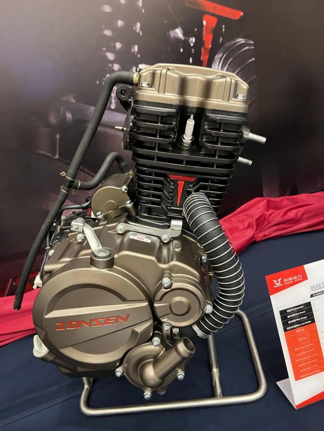 劲战发动机一直以来都是宗申动力的当红产品,该发动机早在2年前就已经