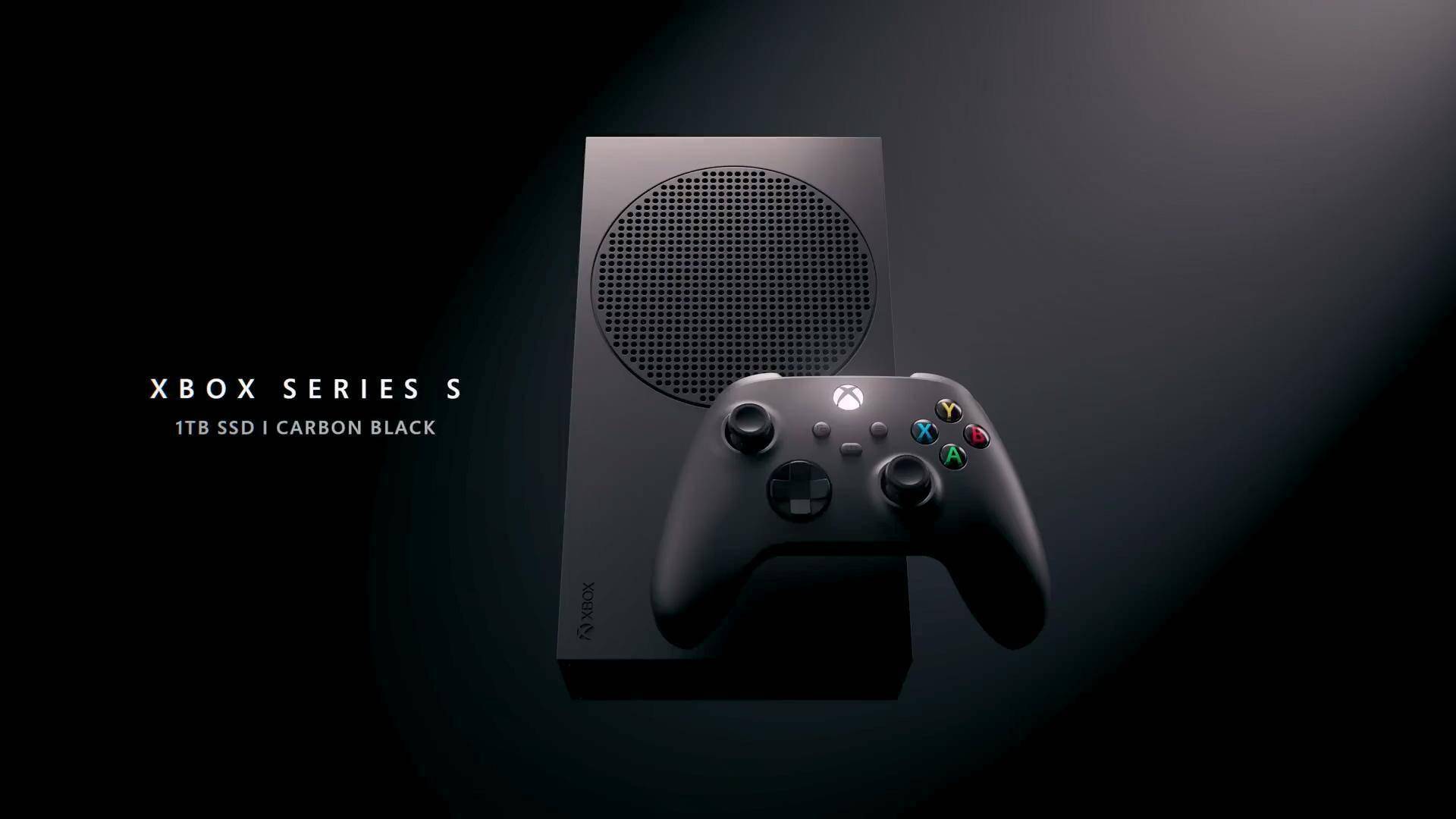 炭黑色xbox series s公布:1tb ,350美元_以满足_出货_玩家