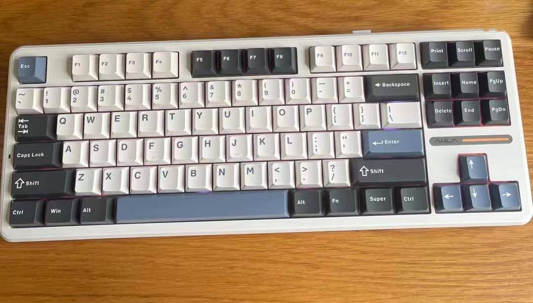 无小数字键盘——87键机械键盘推荐_手感_进行_键位