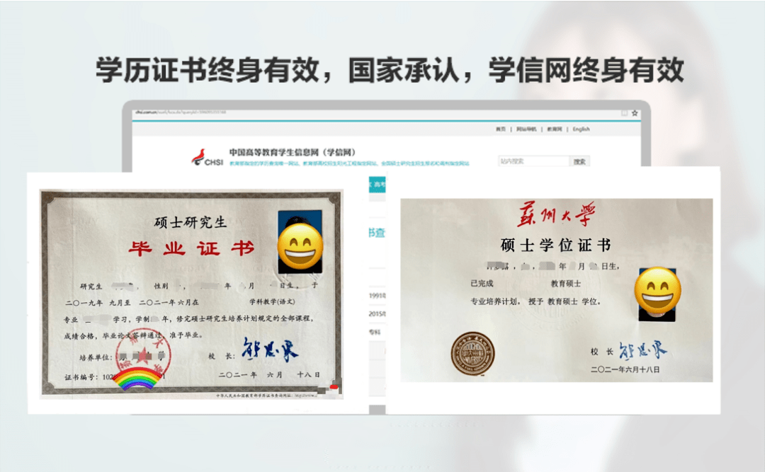 研招网学位证书图片 来自搜狐网
