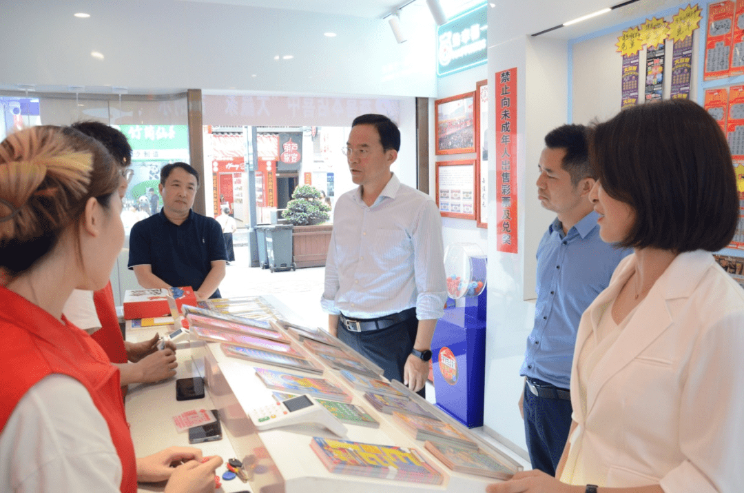 刘亮带队调研长沙福彩工作_销售_管理_标准化