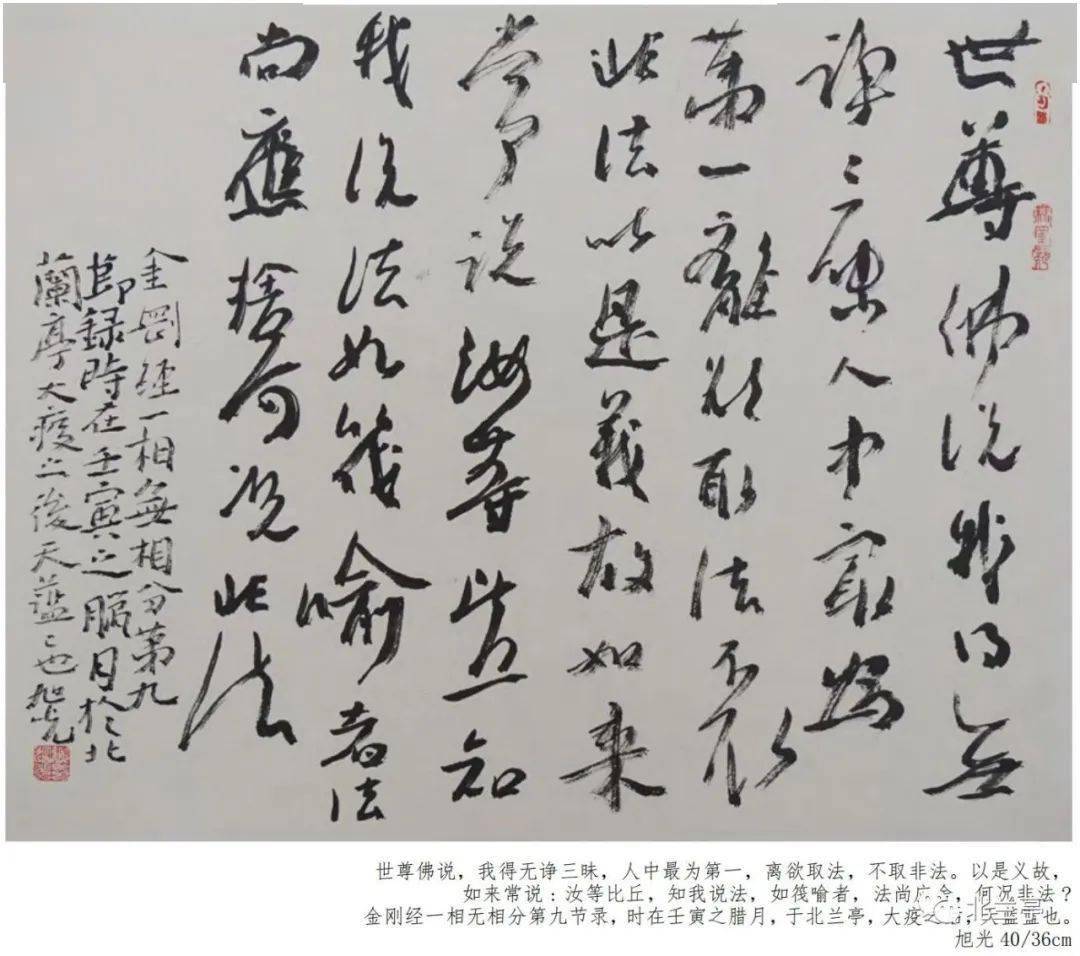 味道·张旭光癸卯书法百品展(一)_草书_巡展_艺术