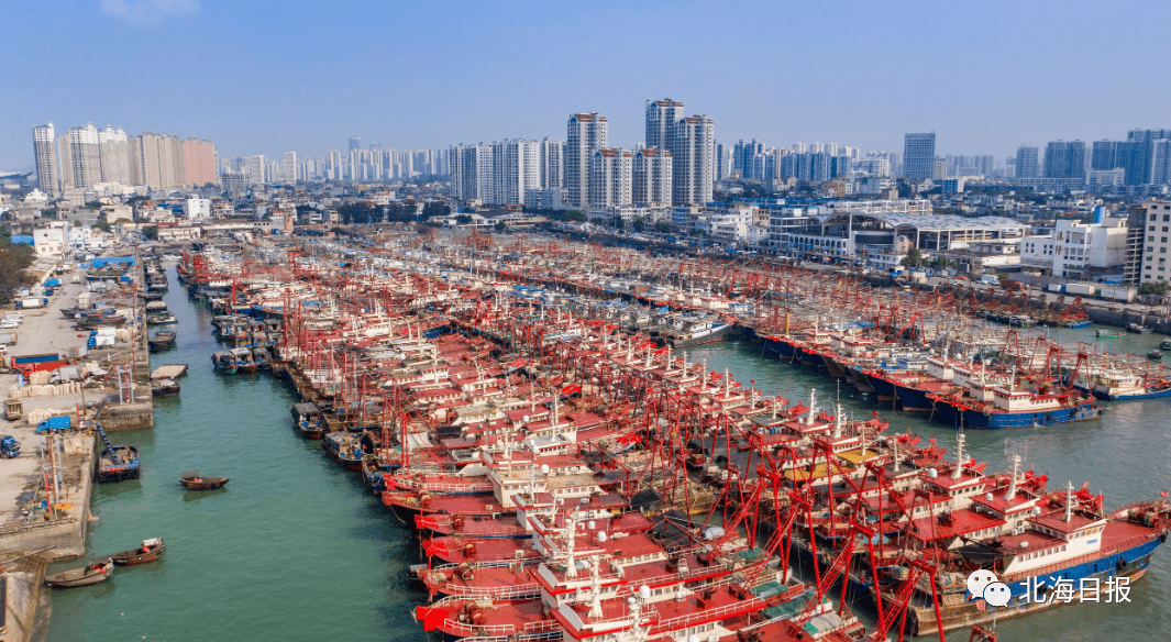 北海市银海区沿海渔港经济区入选→_渔业_产业_的发展