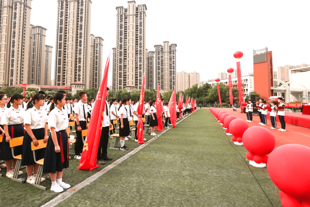 【毕业典礼】青春逐梦 梦想飞扬 行远思恩-肥西实验高级中学九年级