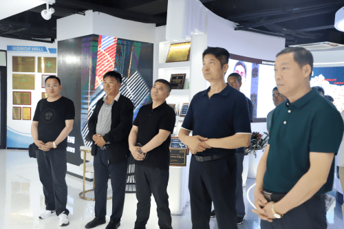 林口县副县长莅临海之圣参观交流_沙棘_公司_发展