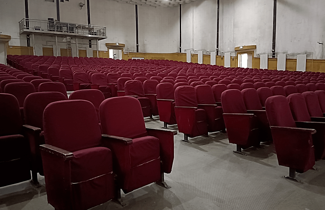 顺义影剧院改造后外观中间部分像是一幅清新的山水画"非常期待,老影