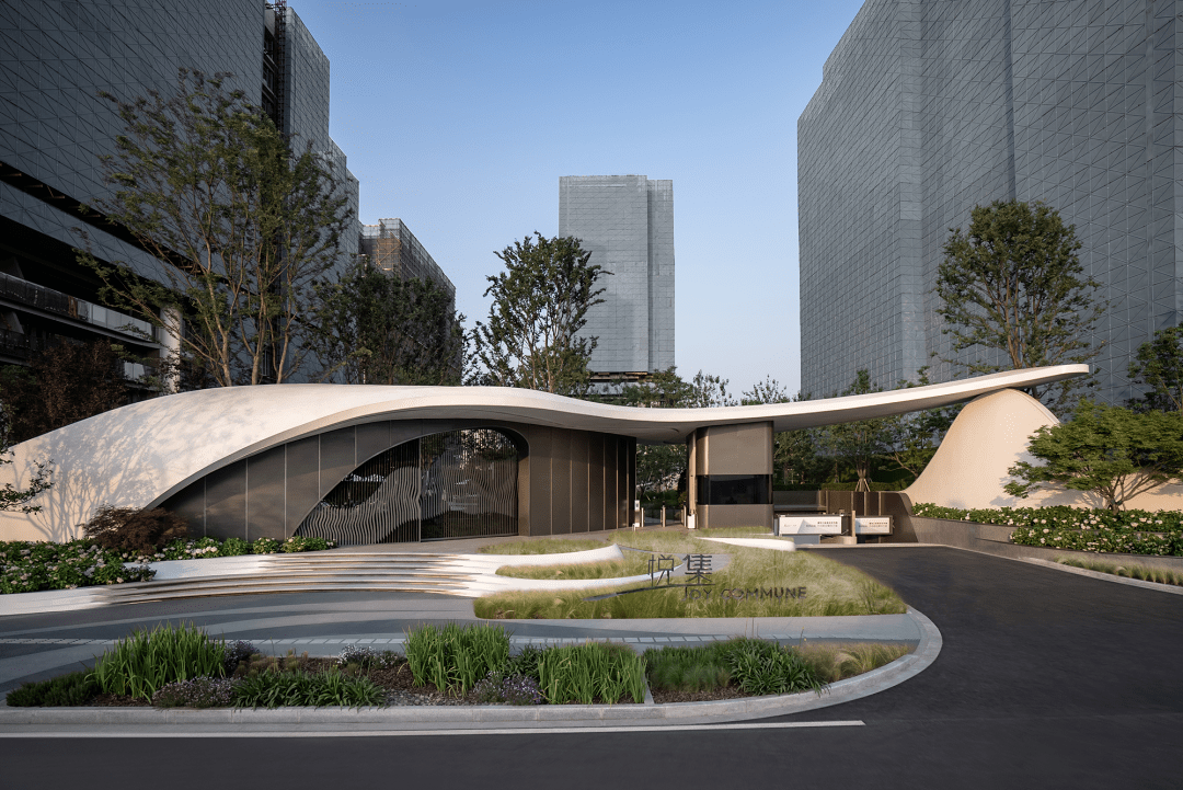 重庆麓悦江城·悦集 | 鸟羽落下的地方_单位_设计_建筑