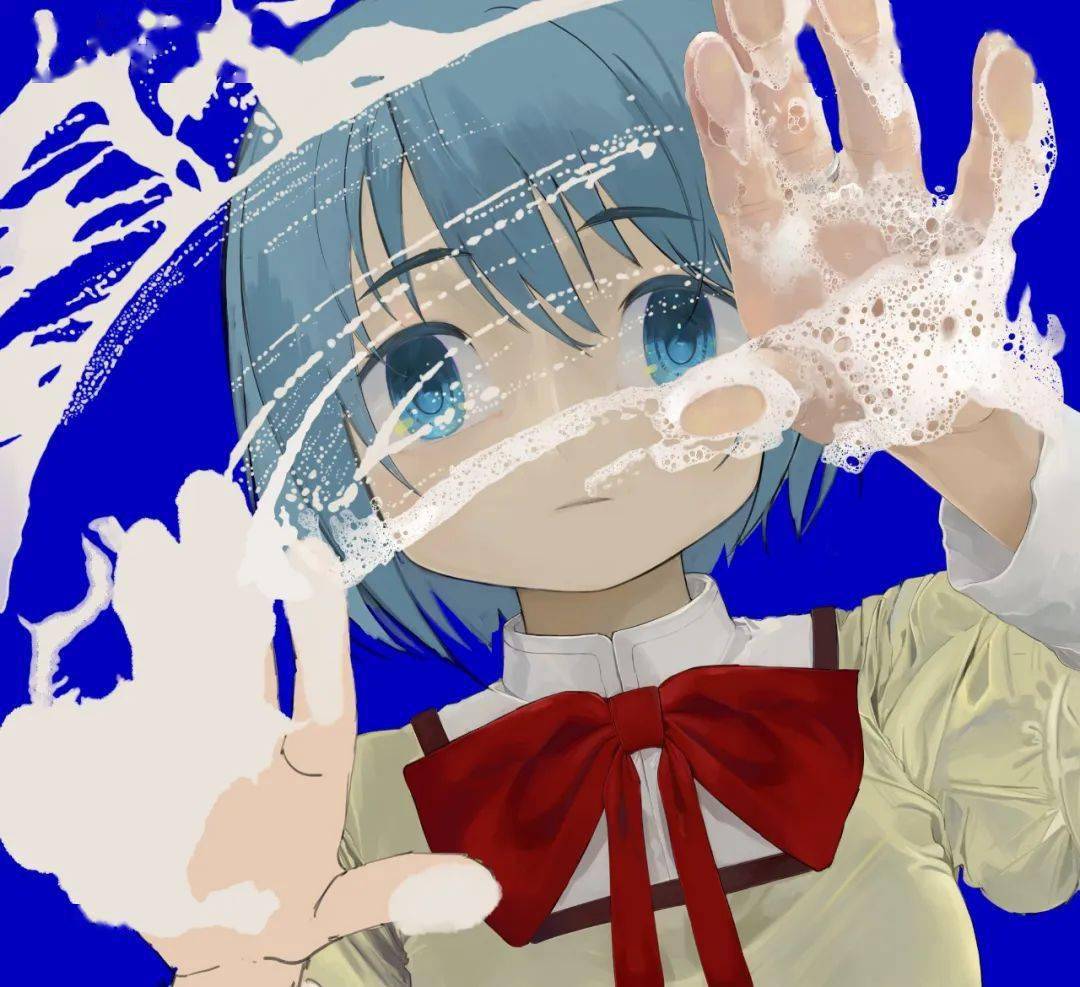 jk恐怖故事,二次元少女正在消失_插画_人物_同人