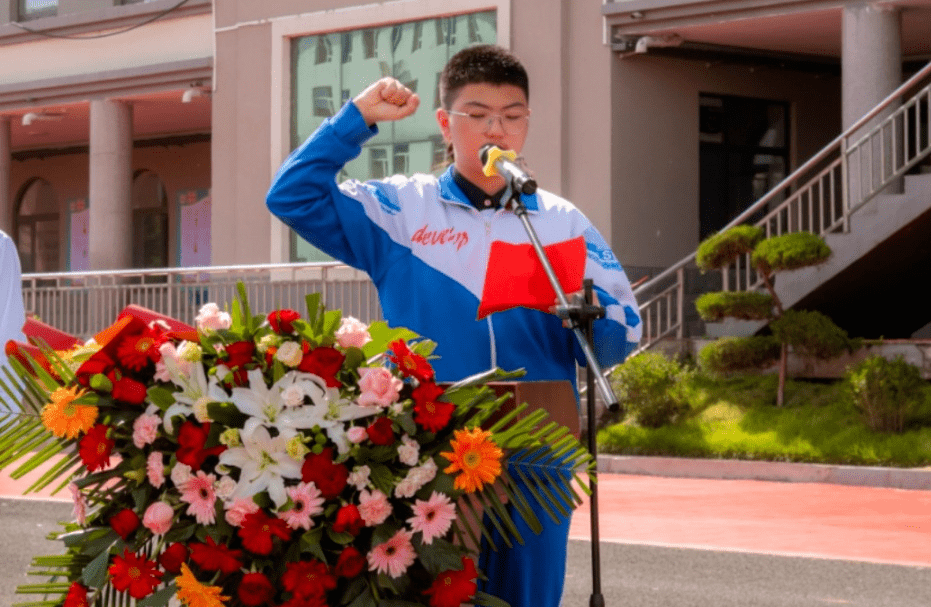 抚松县外国语学校举行2023届六年级 九年级毕业典礼_毕业生_祝福_母校