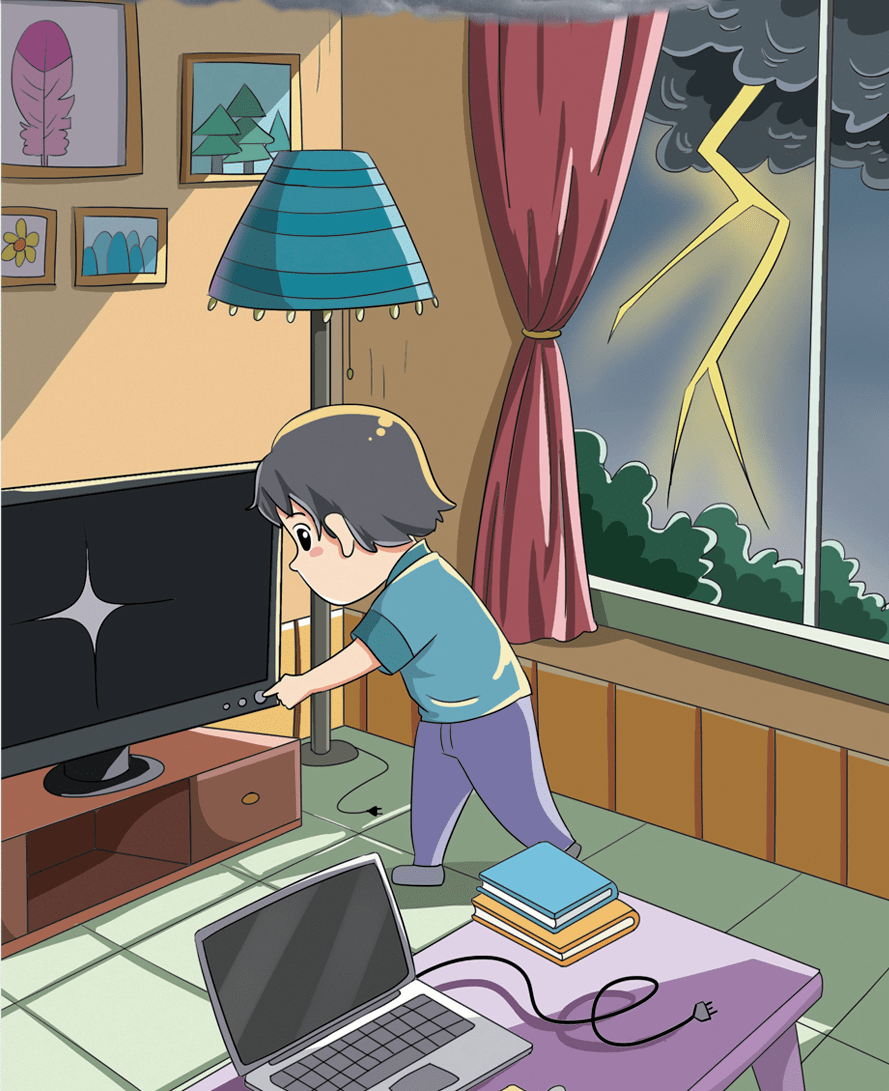 汛期防汛安全温馨提示(一)雷雨天气防御_其他_雷电_物体