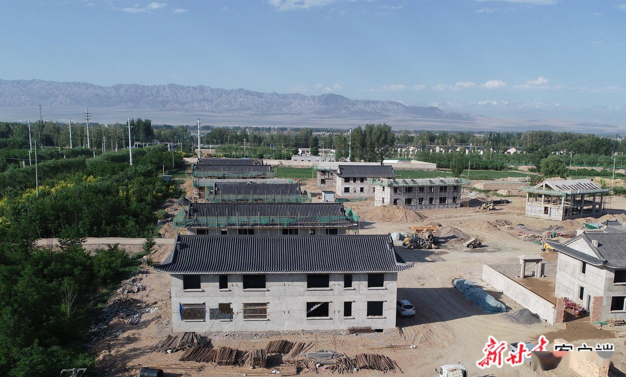 高台巷道镇:夯基础 强产业 推动美丽乡村建设_果园村_村民_房屋