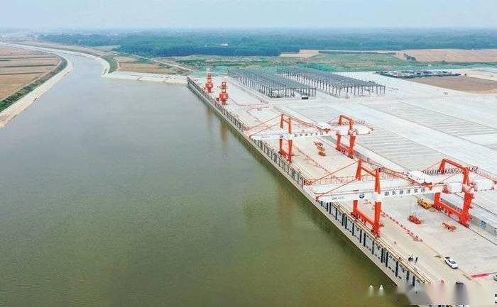 探访小清河复航第一港济南港:首批货将进港,沿线航运持续壮大_泊位