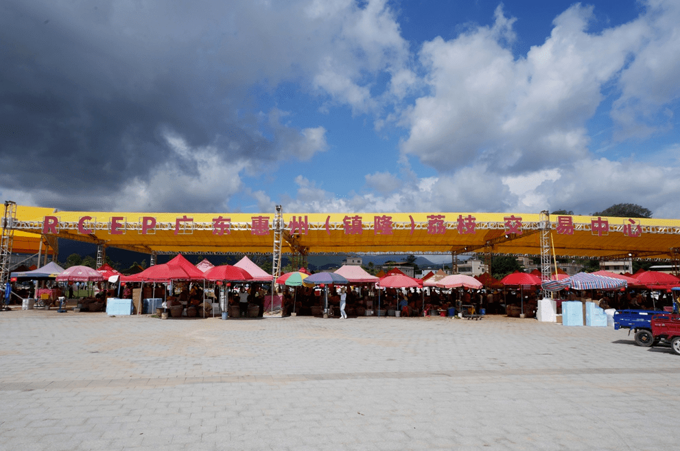 全省最大荔枝交易市场,就在惠州!_生产_镇隆镇_活动