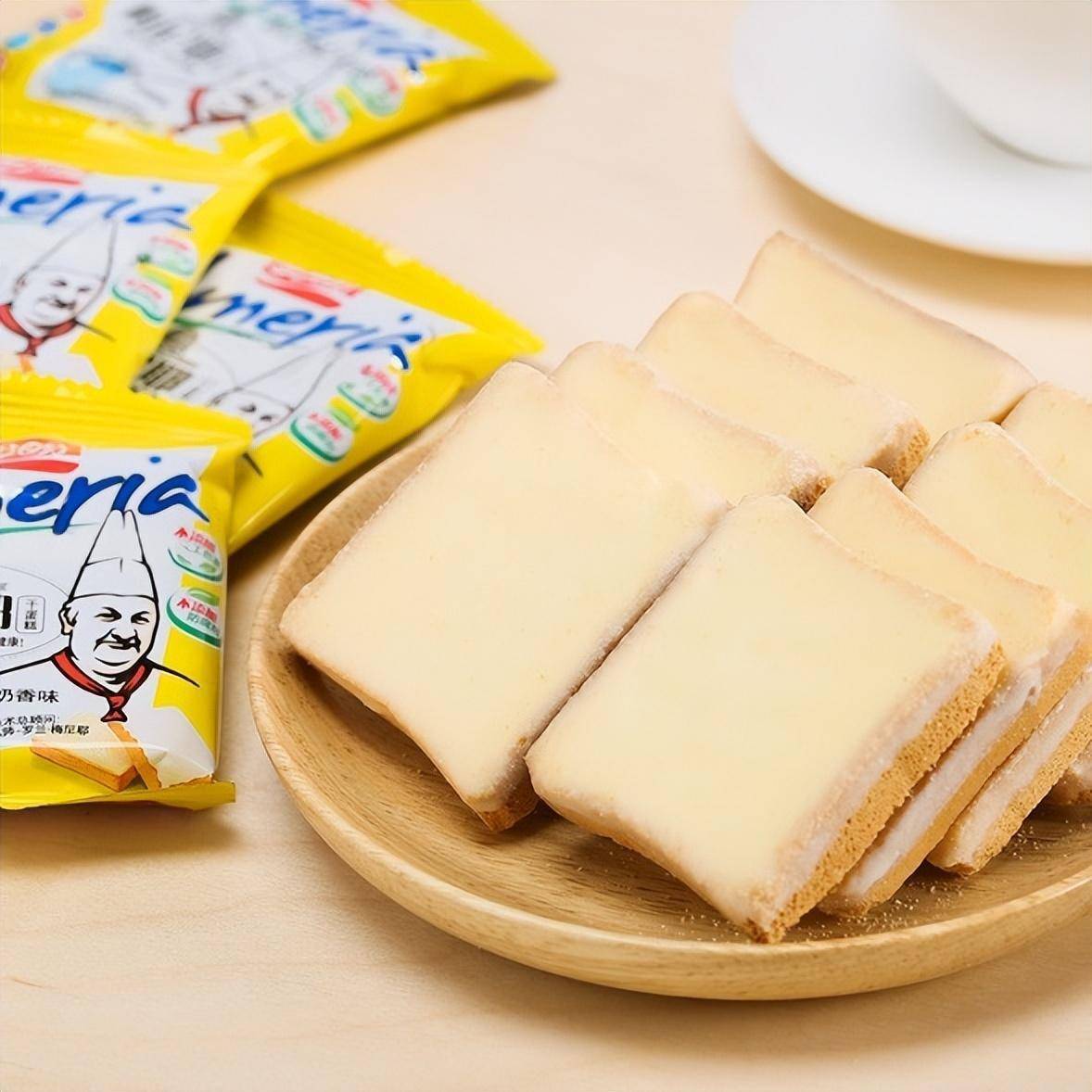 这是由盼盼食品与白宫前首席糕点长罗兰·梅尼耶大师鼎力合作研发,并