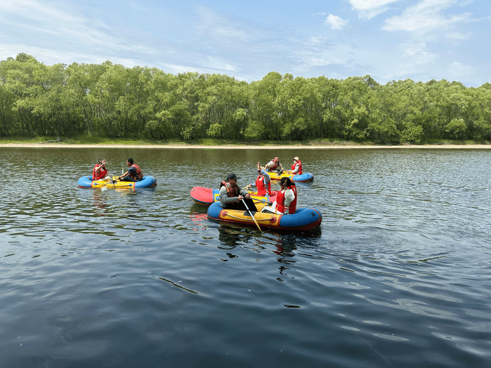 2023年扎兰屯市南木鄂伦春民族乡雅鲁河漂流季活动启动_游客_旅游_的