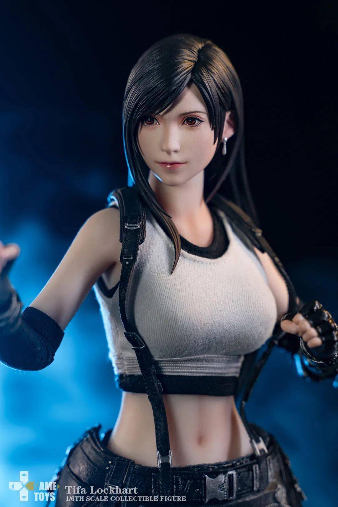 gametoys蒂法1/6可动人偶,就是让人心动~_黑色_克劳德_白色