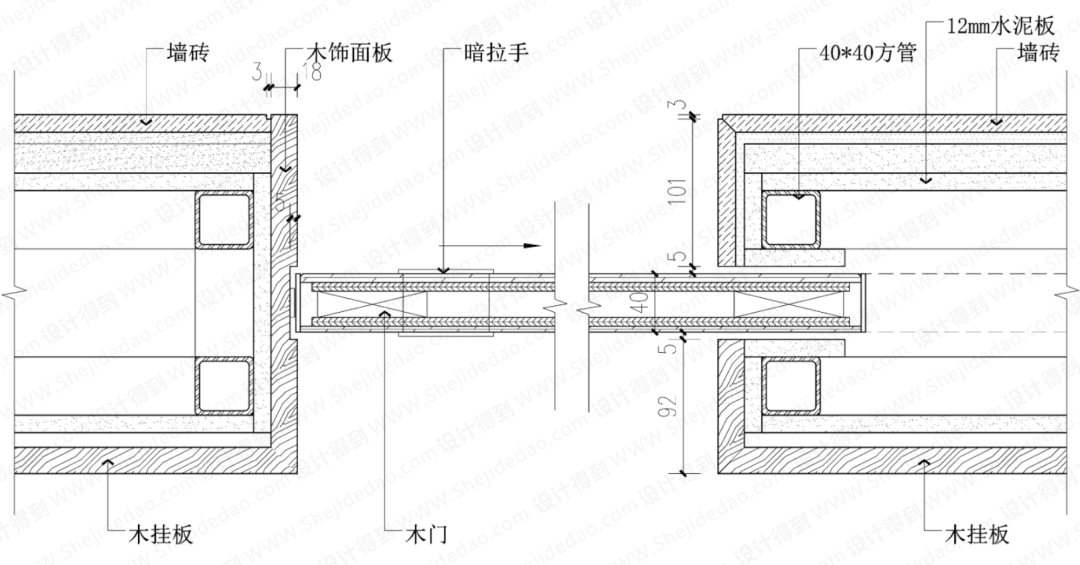 【工艺】暗藏滑轨门怎么施工安装与检修