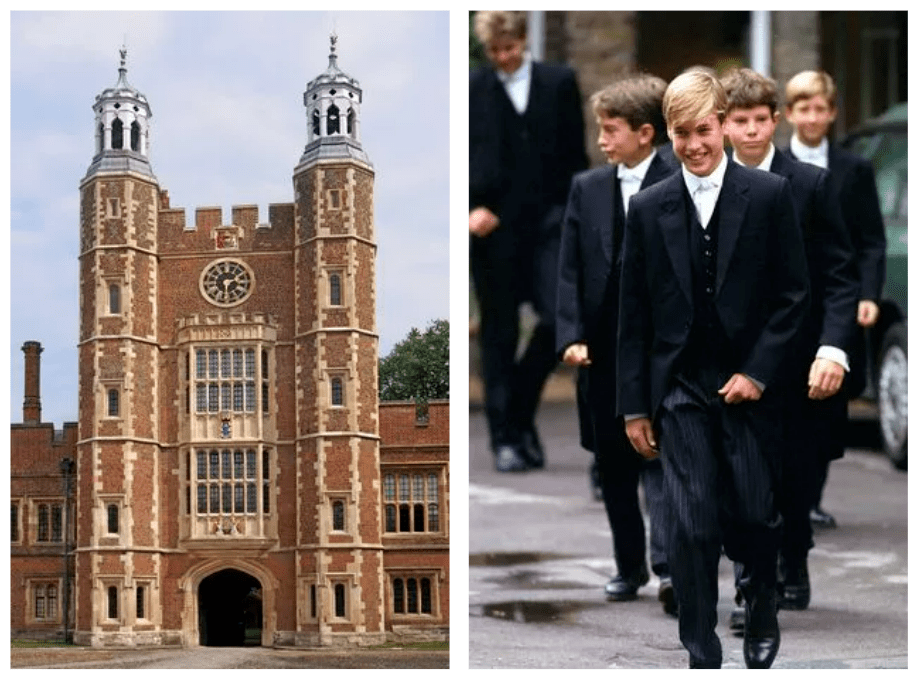 威廉带乔治小王子访母校伊顿公学,这是开始准备小升初了?