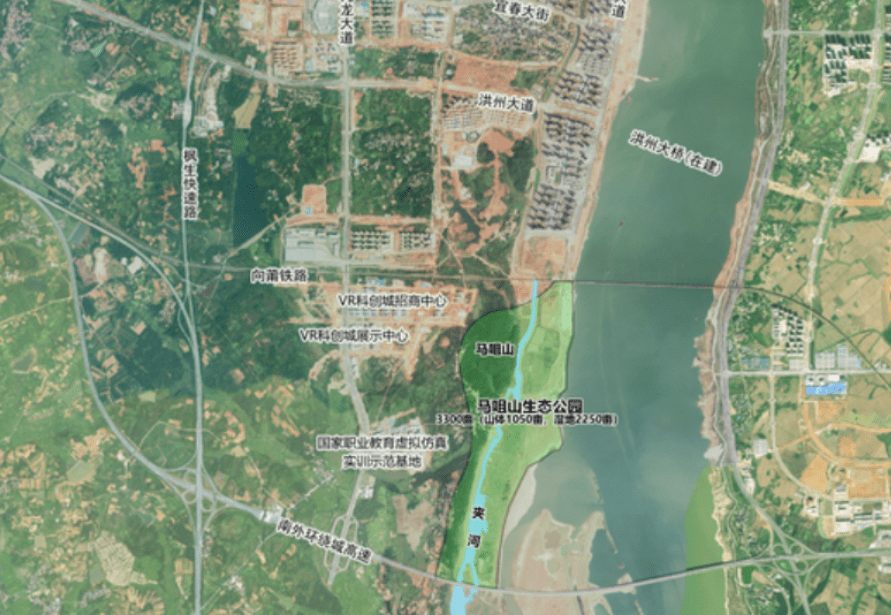 马兰圩湿地公园位置图片