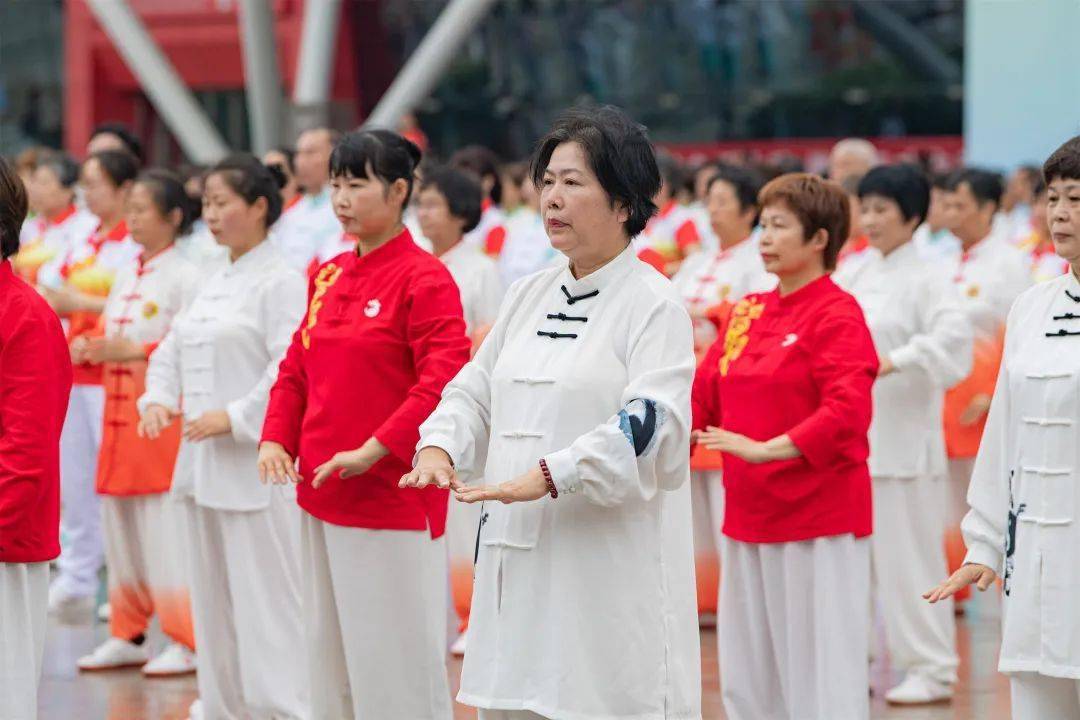 社会部健身气功百城千村交流展示活动今天举行_常州_幼儿园_运动会