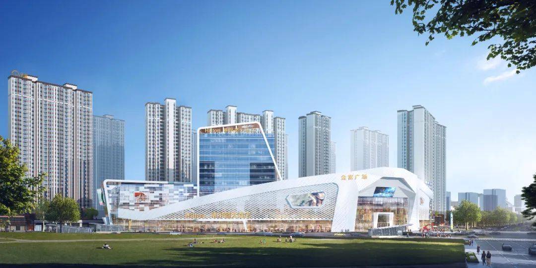 望城这座新增商业综合体建设有新进展!(附效果图)_月亮岛_项目_生活