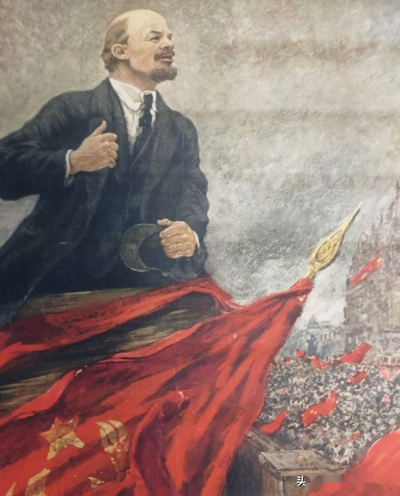 十月革命油画壁纸图片