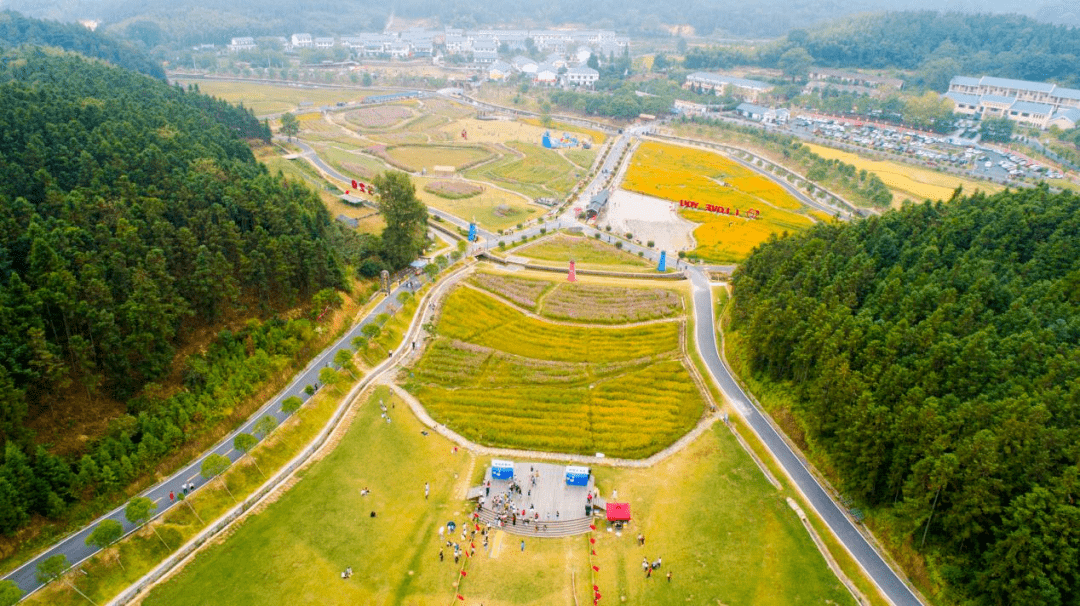 打造了格桑花海,文化展示馆革命斗争陈列馆,森林公园,休闲观景台等