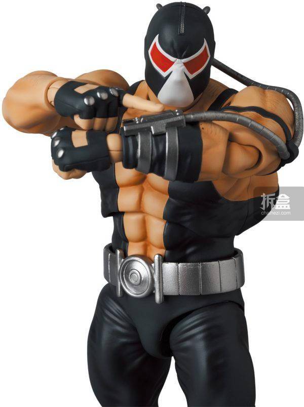 mafex 蝙蝠侠 骑士陨落 十字军骑士蝙蝠侠 贝恩 可动人偶_cm_产品
