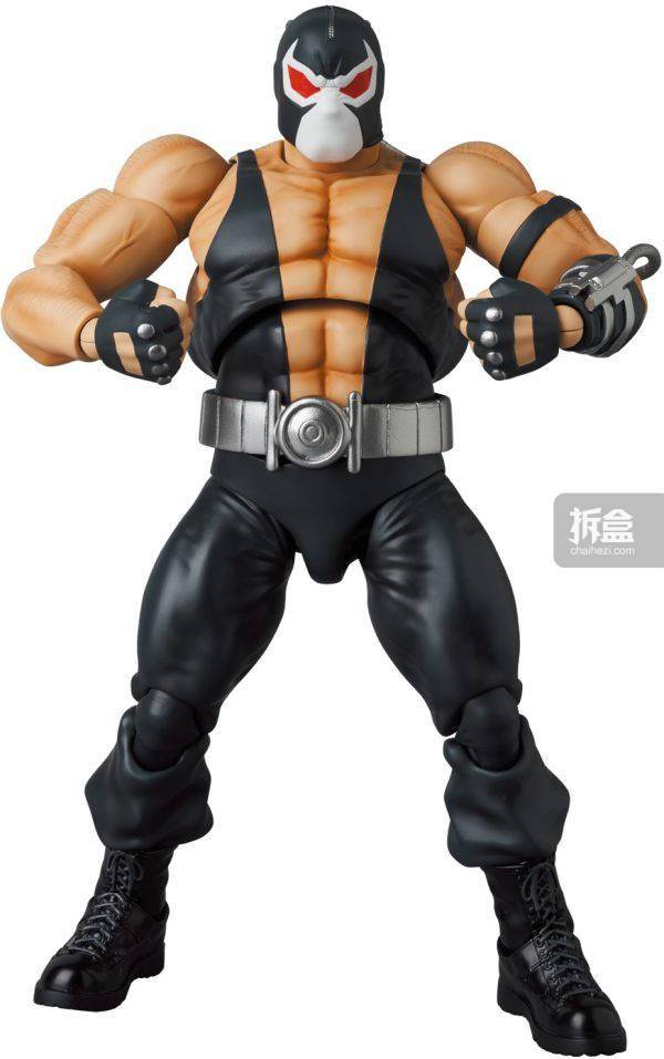 mafex 蝙蝠侠 骑士陨落 十字军骑士蝙蝠侠 贝恩 可动人偶_cm_产品