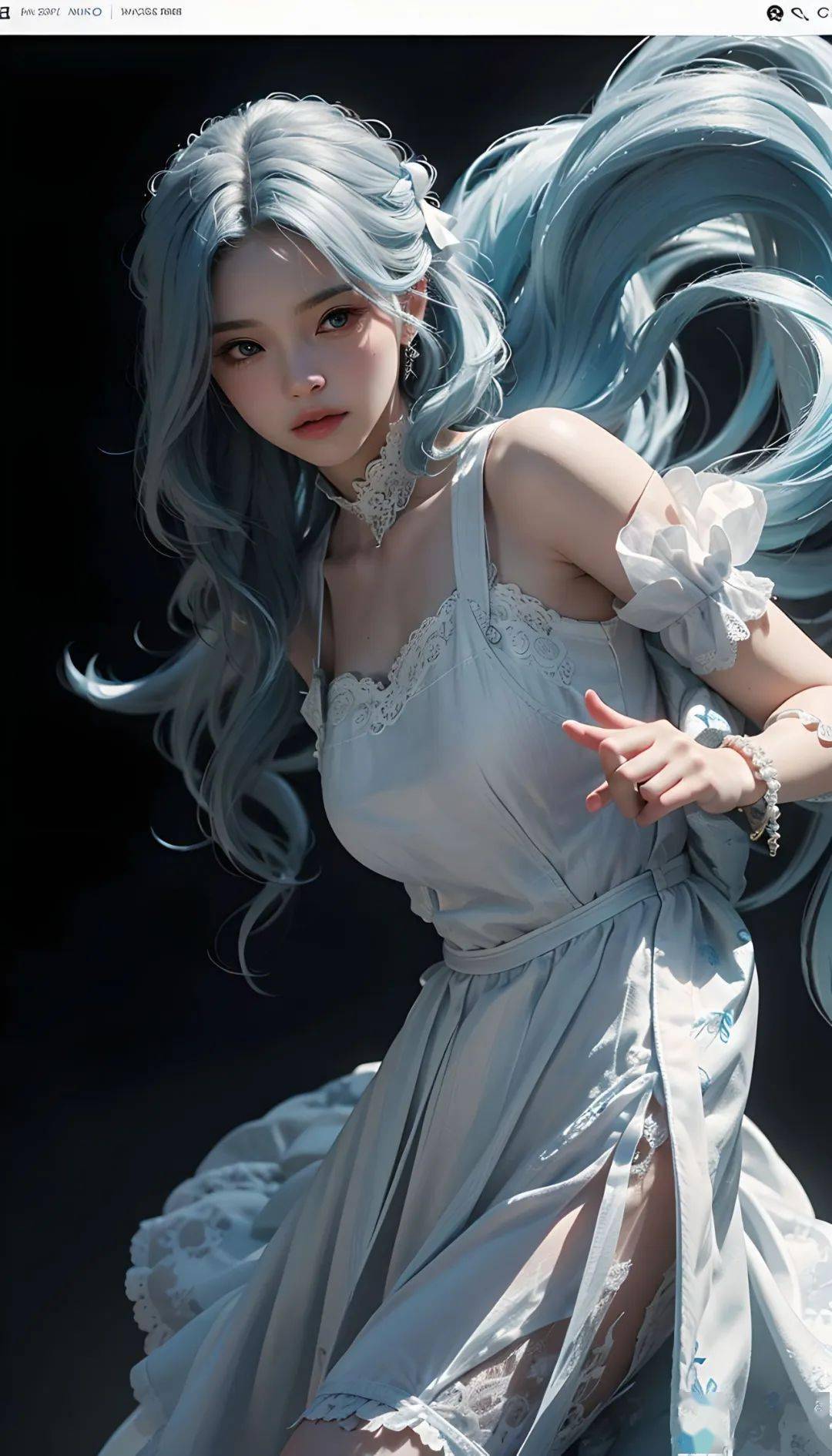 ai绘画①:洛丽塔女孩_octane_ai_render