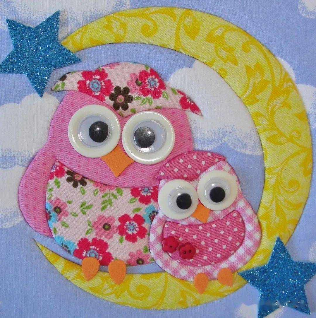 小碎布,大艺术,不需要针线缝就能制作的拼布美物,高级还巨实用!