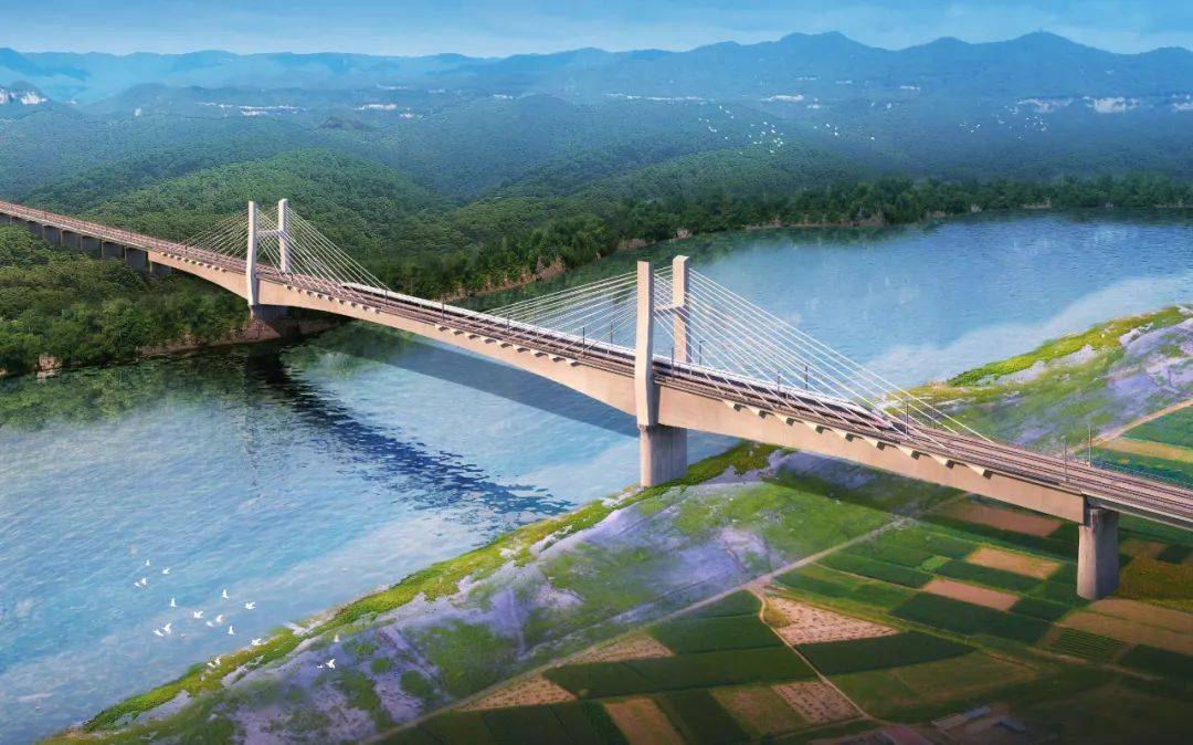 崇凭铁路上金左江双线特大桥主桥索塔封顶_施工_塔高_全线