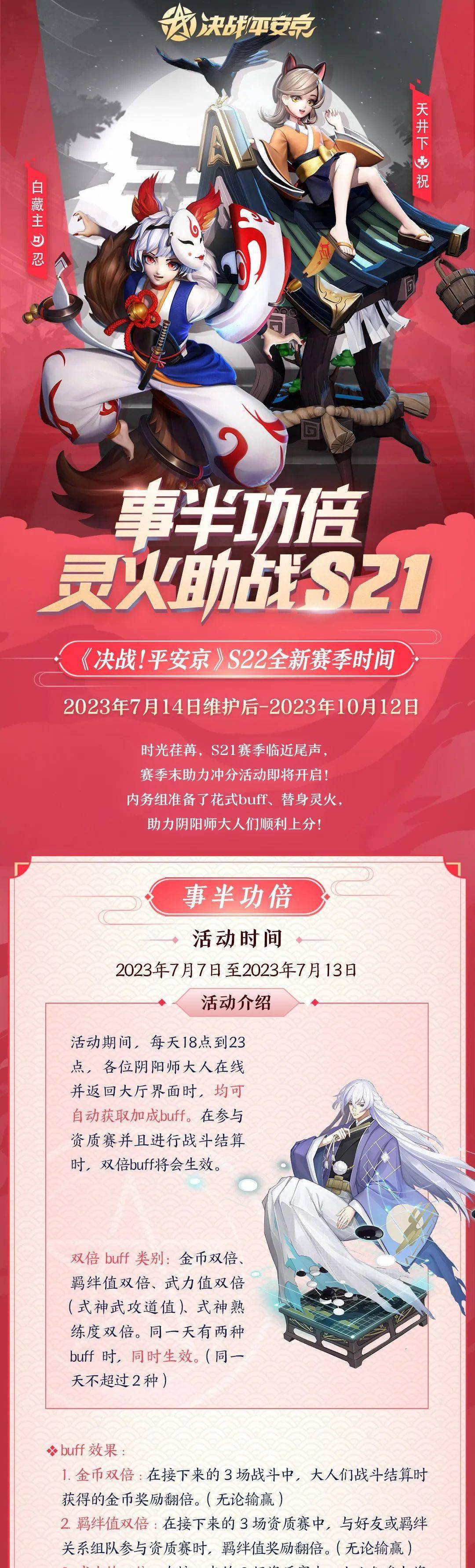 S21赛季冲分活动来啦！登录领吉愿达摩，花火庆典感谢礼已送达~_手机搜狐网