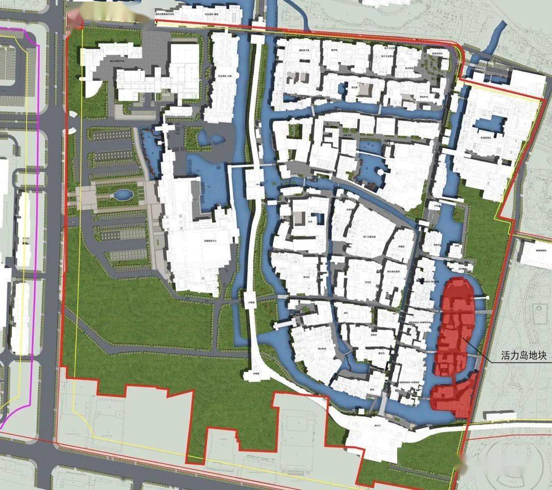 章丘明水古城要建个岛!